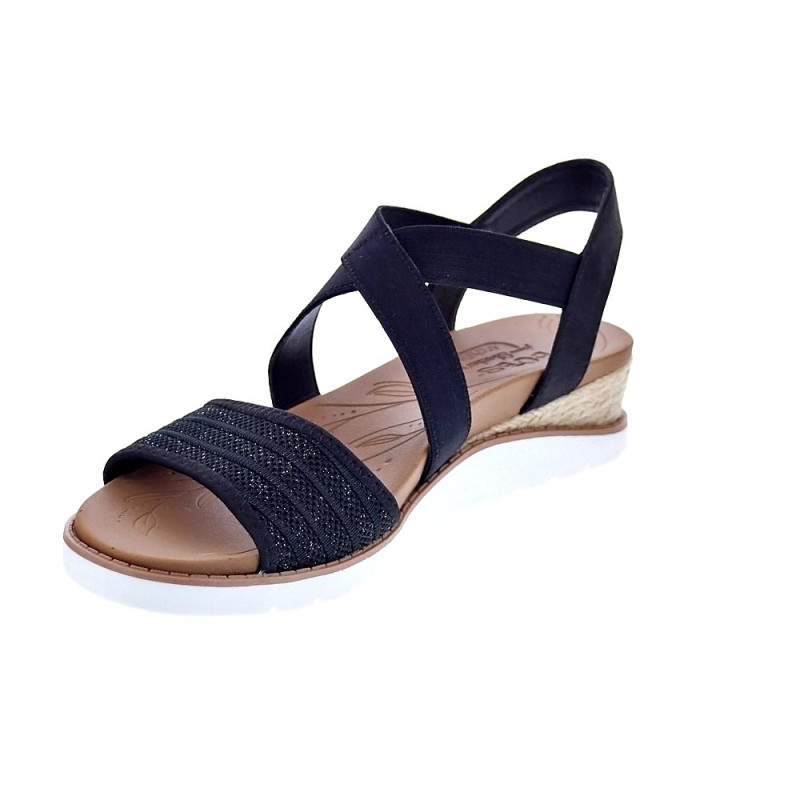 Sandalias Skechers zapatos Mujer modelo Arch Fit Negro 