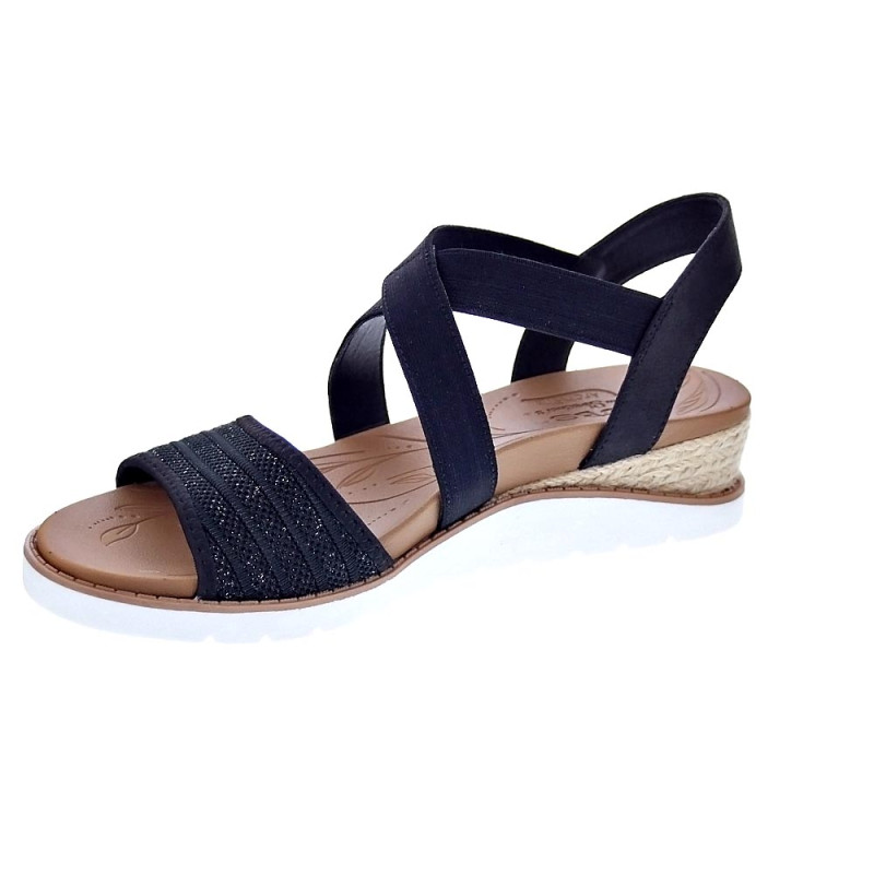 Sandalias Skechers zapatos Mujer modelo Arch Fit Negro 