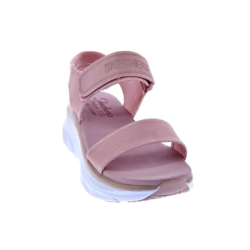 Sandalias Skechers zapatos Mujer modelo D Lux Rosa 