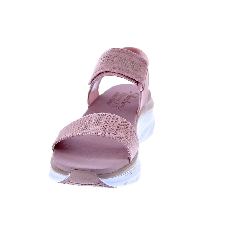 Sandalias Skechers zapatos Mujer modelo D Lux Rosa 