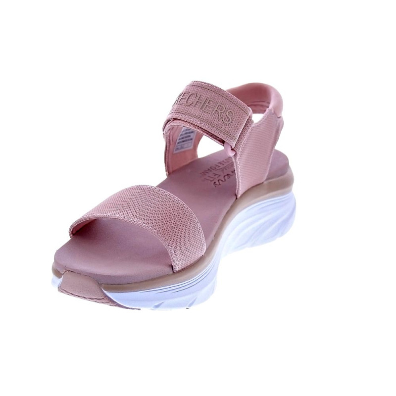 Sandalias Skechers zapatos Mujer modelo D Lux Rosa 
