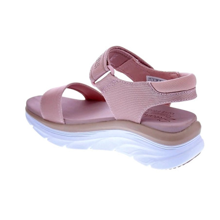 Sandalias Skechers zapatos Mujer modelo D Lux Rosa 