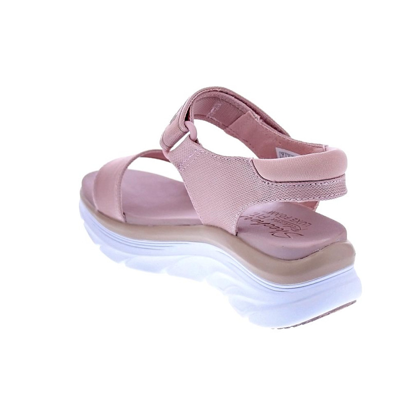 Sandalias Skechers zapatos Mujer modelo D Lux Rosa 