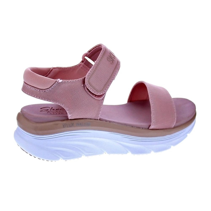 Sandalias Skechers zapatos Mujer modelo D Lux Rosa 