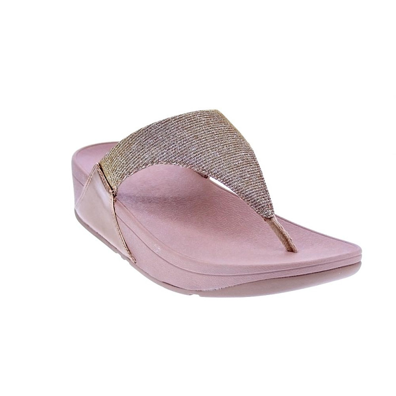 Sandalias FitFlop zapatos Mujer modelo Lulu Shimmerlux Rosa 
