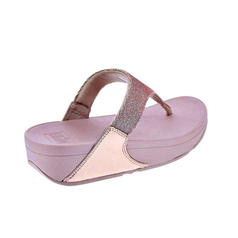 Sandalias FitFlop zapatos Mujer modelo Lulu Shimmerlux Rosa 