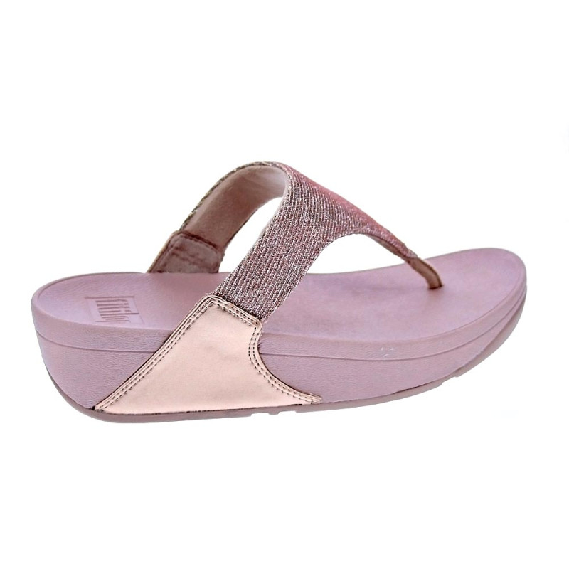 Sandalias FitFlop zapatos Mujer modelo Lulu Shimmerlux Rosa 