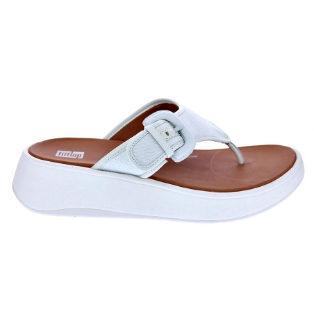 Sandalias FitFlop zapatos Mujer modelo Mode Buck Canvas Azul 