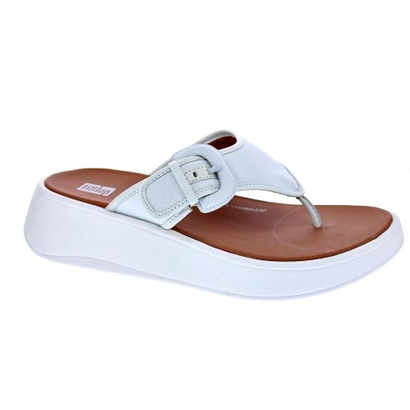 Sandalias FitFlop zapatos Mujer modelo Mode Buck Canvas Azul 