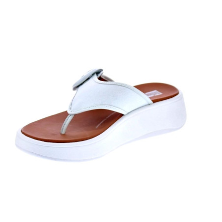 Sandalias FitFlop zapatos Mujer modelo Mode Buck Canvas Azul 