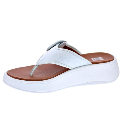 Sandalias FitFlop zapatos Mujer modelo Mode Buck Canvas Azul 