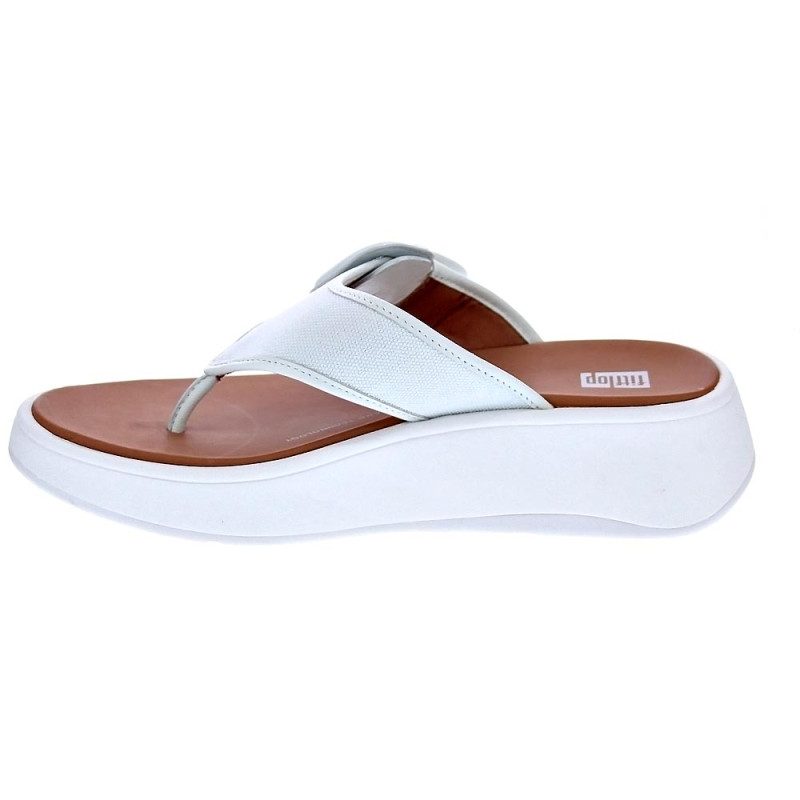 Sandalias FitFlop zapatos Mujer modelo Mode Buck Canvas Azul 