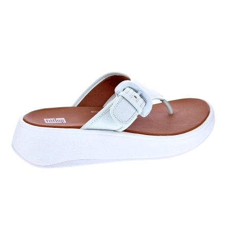 Sandalias FitFlop zapatos Mujer modelo Mode Buck Canvas Azul 