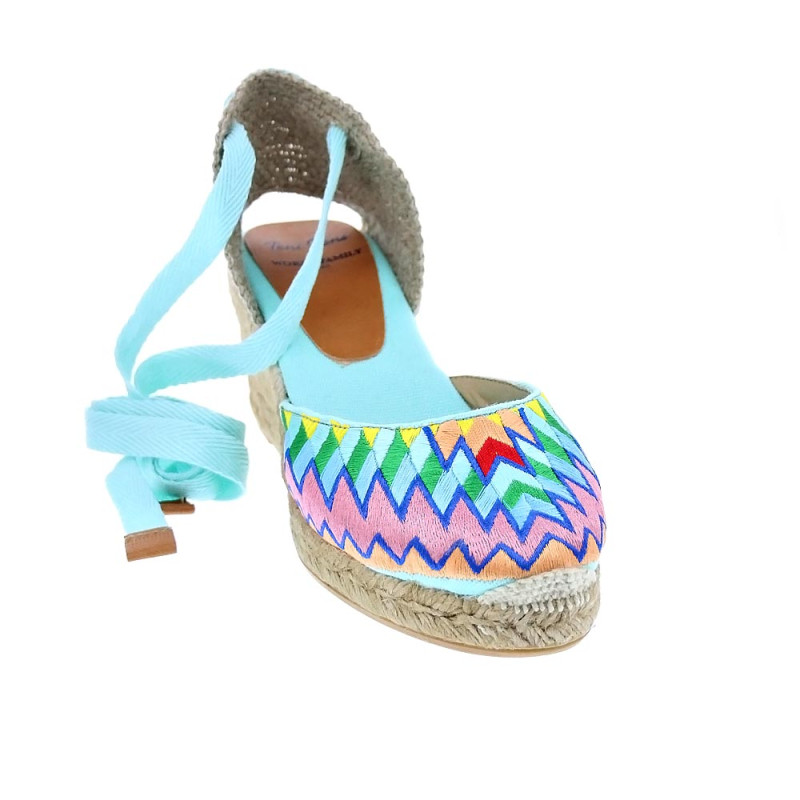 Alpargatas Toni Pons zapatos Mujer modelo Lolita Multicolor 