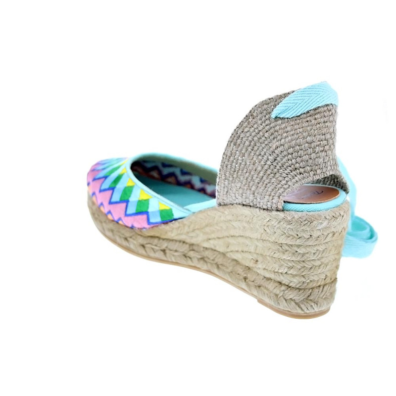 Alpargatas Toni Pons zapatos Mujer modelo Lolita Multicolor 