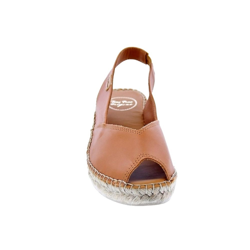 Alpargatas Toni Pons zapatos Mujer modelo Bernia Marrón 