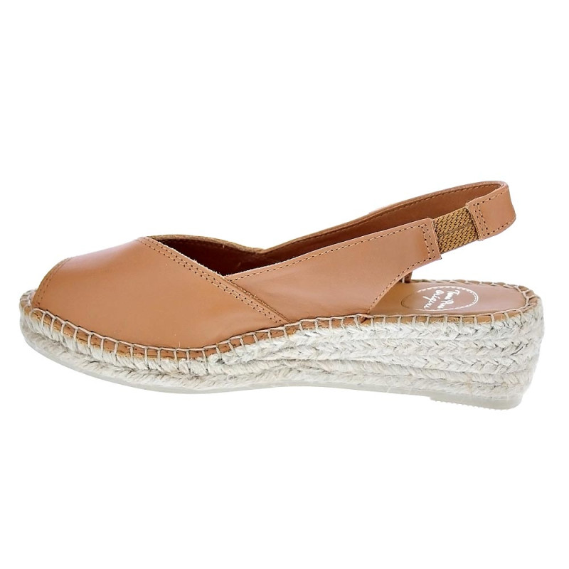 Alpargatas Toni Pons zapatos Mujer modelo Bernia Marrón 