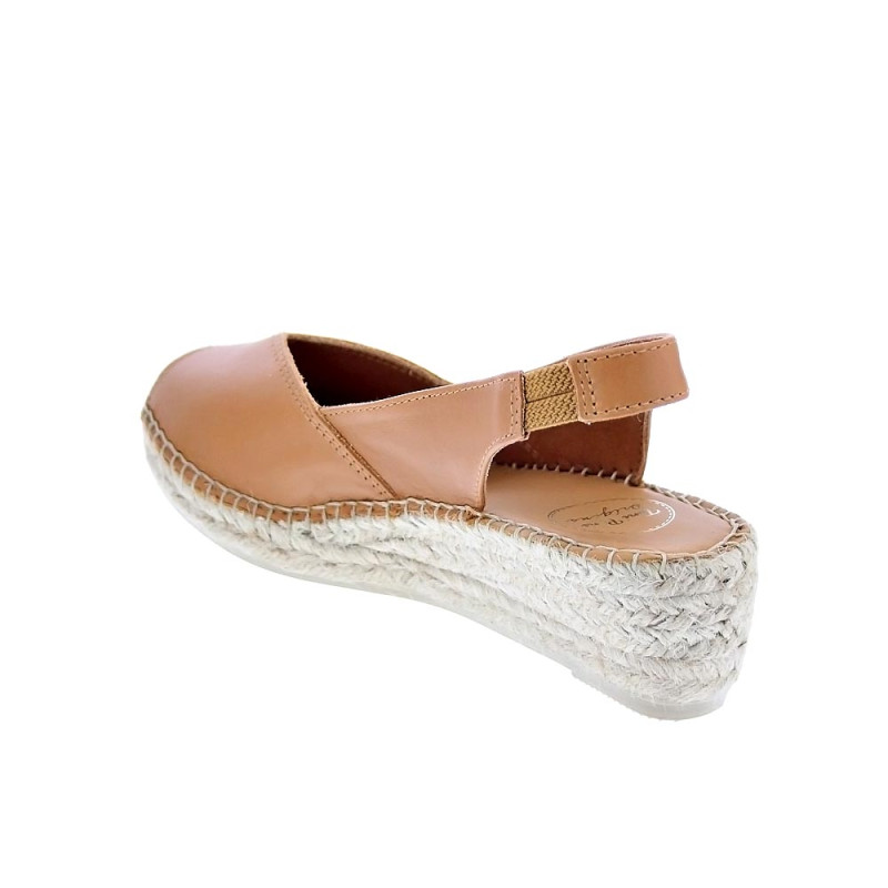 Alpargatas Toni Pons zapatos Mujer modelo Bernia Marrón 