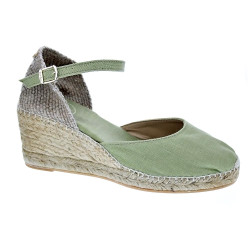 Alpargatas Toni Pons zapatos Mujer modelo Caldes Verde  2