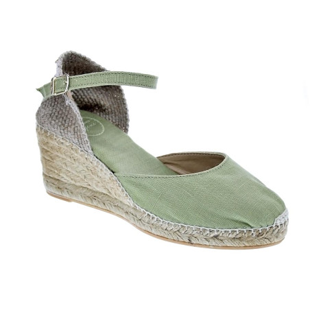 Alpargatas Toni Pons zapatos Mujer modelo Caldes Verde 