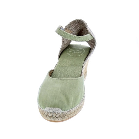 Alpargatas Toni Pons zapatos Mujer modelo Caldes Verde 