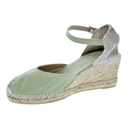 Alpargatas Toni Pons zapatos Mujer modelo Caldes Verde 