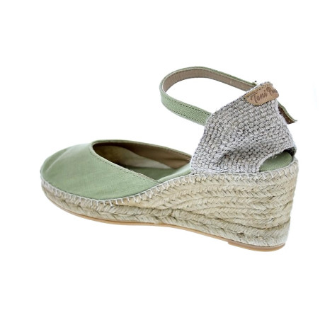 Alpargatas Toni Pons zapatos Mujer modelo Caldes Verde 