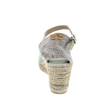 Alpargatas Toni Pons zapatos Mujer modelo Caldes Verde 