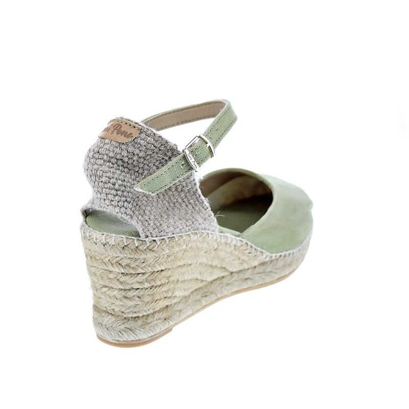 Alpargatas Toni Pons zapatos Mujer modelo Caldes Verde 