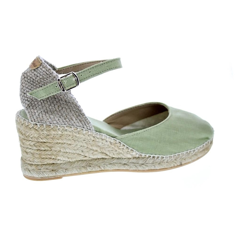 Alpargatas Toni Pons zapatos Mujer modelo Caldes Verde 