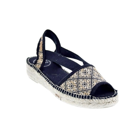 Alpargatas Toni Pons zapatos Mujer modelo Estel Negro 