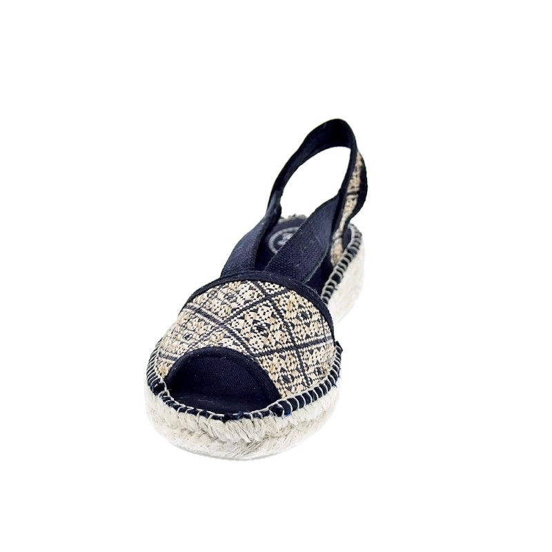 Alpargatas Toni Pons zapatos Mujer modelo Estel Negro 