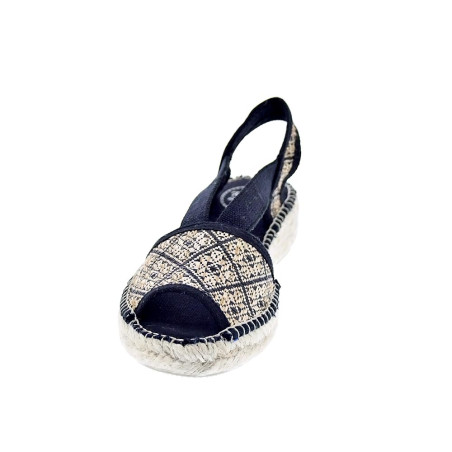 Alpargatas Toni Pons zapatos Mujer modelo Estel Negro 