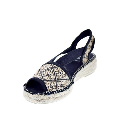 Alpargatas Toni Pons zapatos Mujer modelo Estel Negro 
