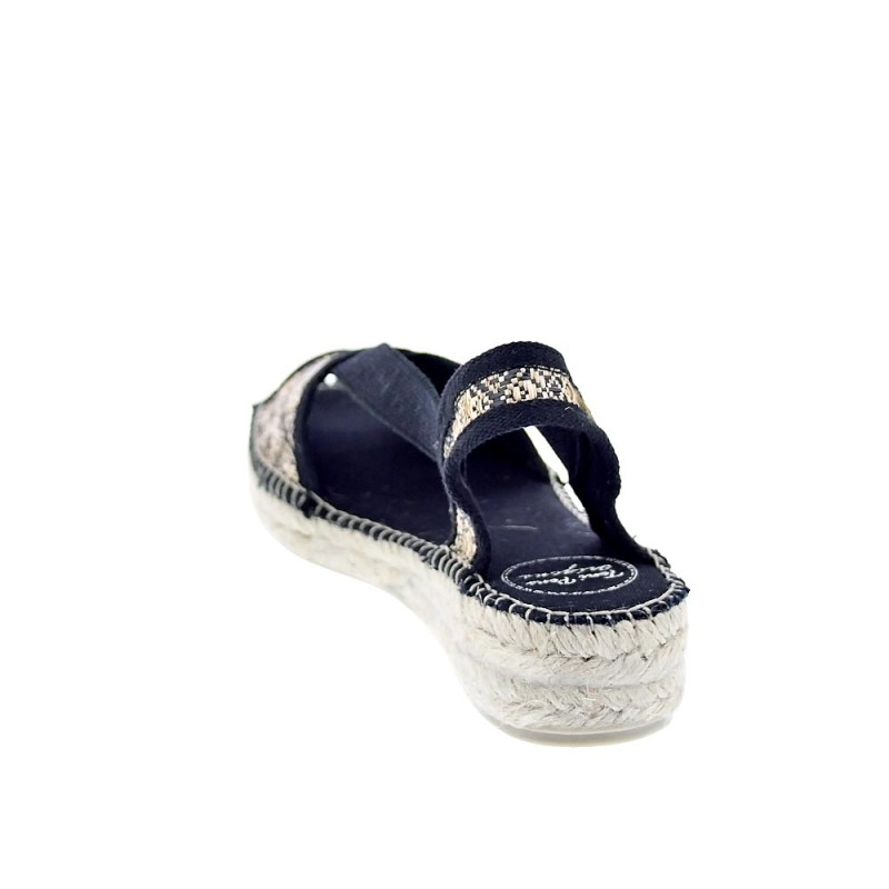 Alpargatas Toni Pons zapatos Mujer modelo Estel Negro 