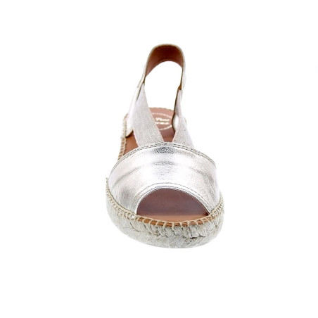 Alpargatas Toni Pons zapatos Mujer modelo Etna Plata 