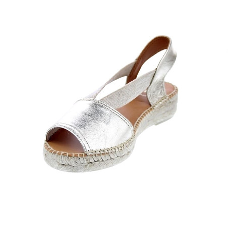 Alpargatas Toni Pons zapatos Mujer modelo Etna Plata 