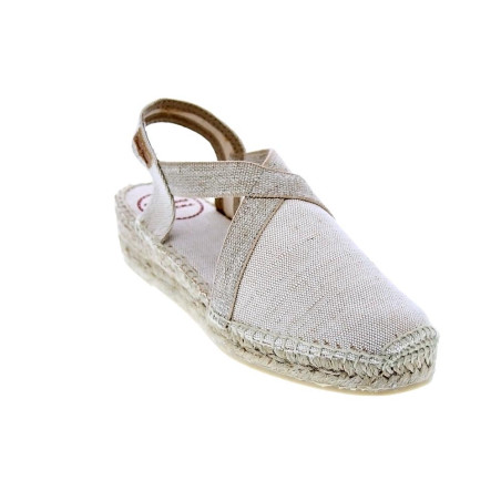 Alpargatas Toni Pons zapatos Mujer modelo Verdi Beige 