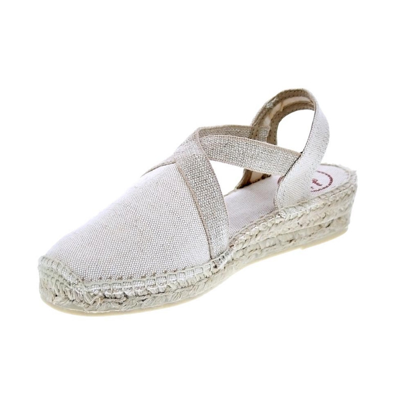 Alpargatas Toni Pons zapatos Mujer modelo Verdi Beige 