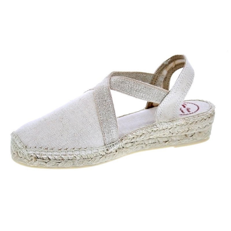 Alpargatas Toni Pons zapatos Mujer modelo Verdi Beige 