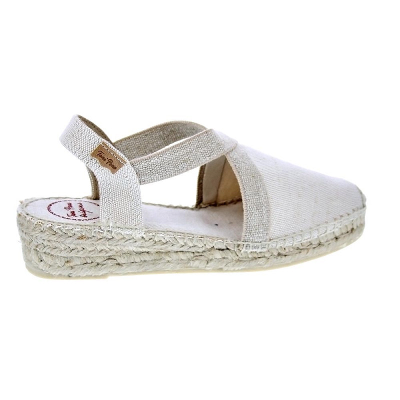Alpargatas Toni Pons zapatos Mujer modelo Verdi Beige 