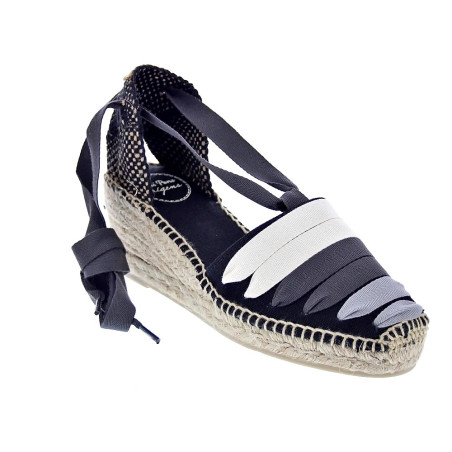 Alpargatas Toni Pons zapatos Mujer modelo Viola Negro 
