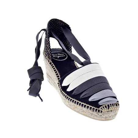 Alpargatas Toni Pons zapatos Mujer modelo Viola Negro 