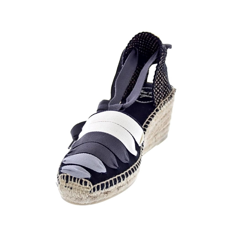 Alpargatas Toni Pons zapatos Mujer modelo Viola Negro 
