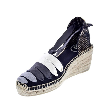 Alpargatas Toni Pons zapatos Mujer modelo Viola Negro 