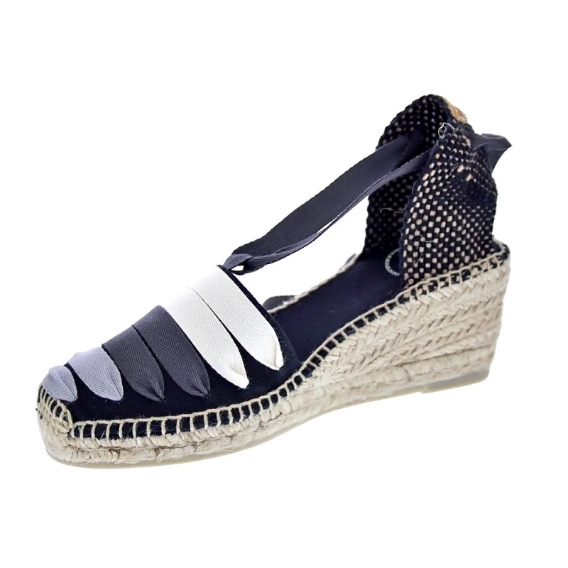 Alpargatas Toni Pons zapatos Mujer modelo Viola Negro 