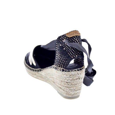 Alpargatas Toni Pons zapatos Mujer modelo Viola Negro 
