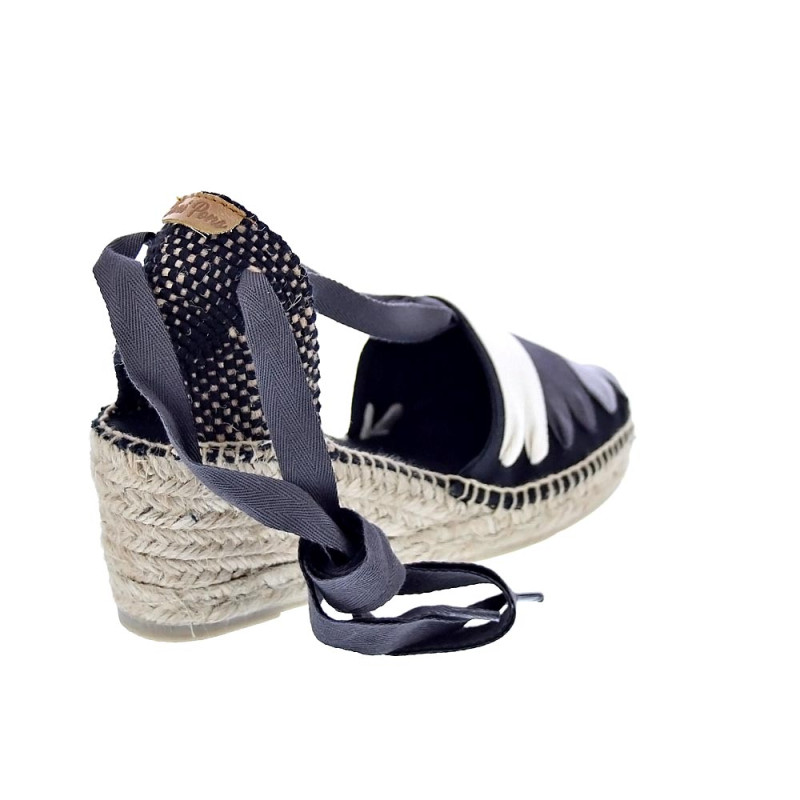 Alpargatas Toni Pons zapatos Mujer modelo Viola Negro 