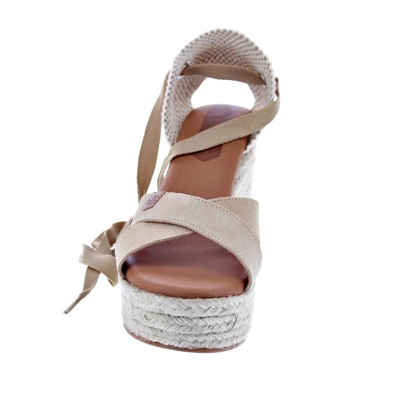 Sandalias Popa zapatos Mujer modelo Mikeno Beige 