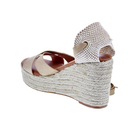 Sandalias Popa zapatos Mujer modelo Mikeno Beige 